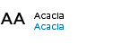 AA Acacia