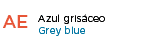 AE Azul grisáceo