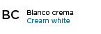 BC Blanco crema